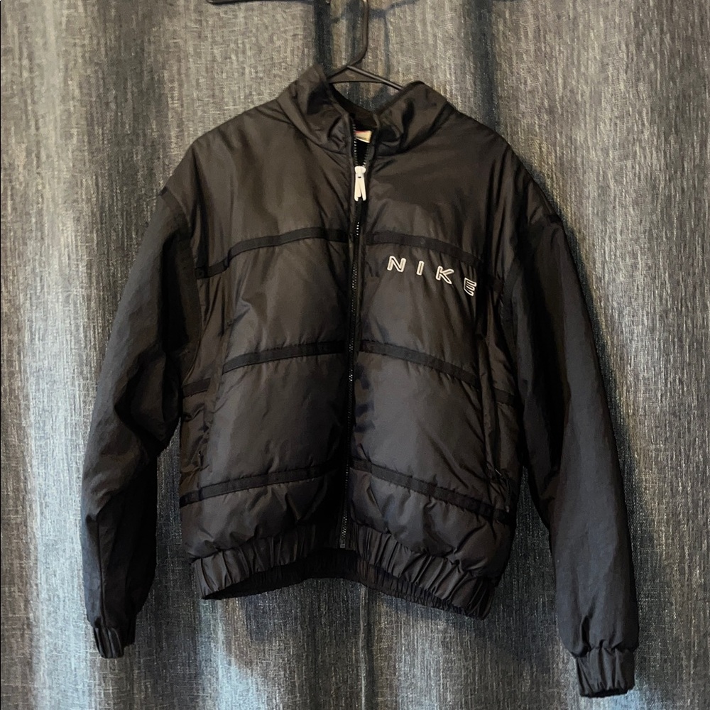 Nike Black Quilted Jacket